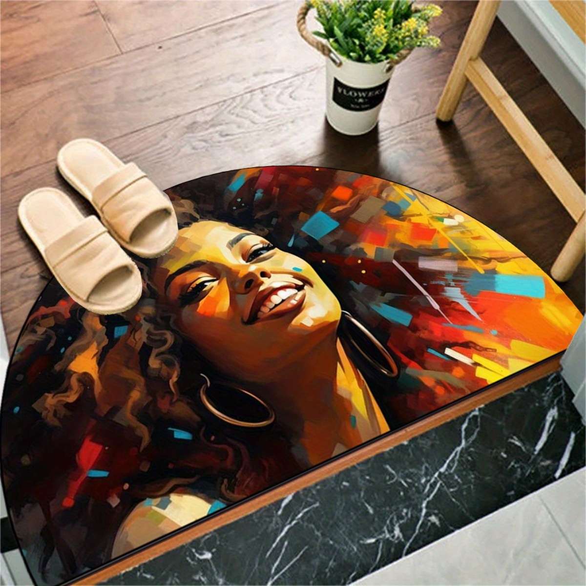 1Pc 50x80cm 19x31inch Floor Mat