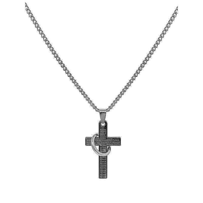 1 Piece Silvery Jesus Theme Pendant