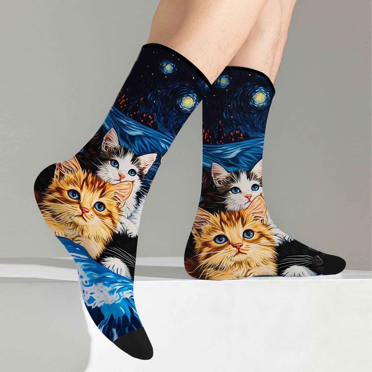 1 Pair Multicolor One Size Socks