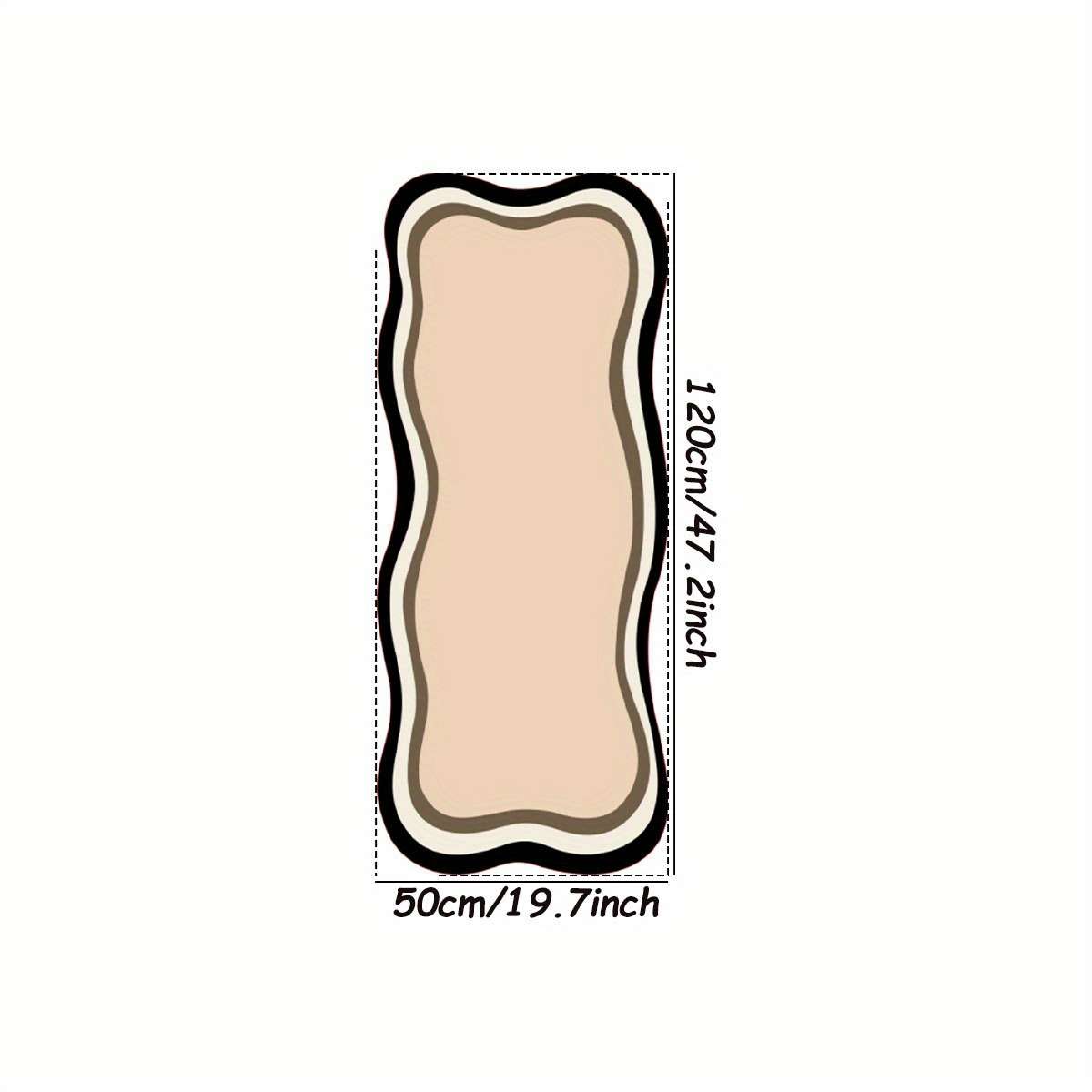 1Pc 50x120cm Floor Mat