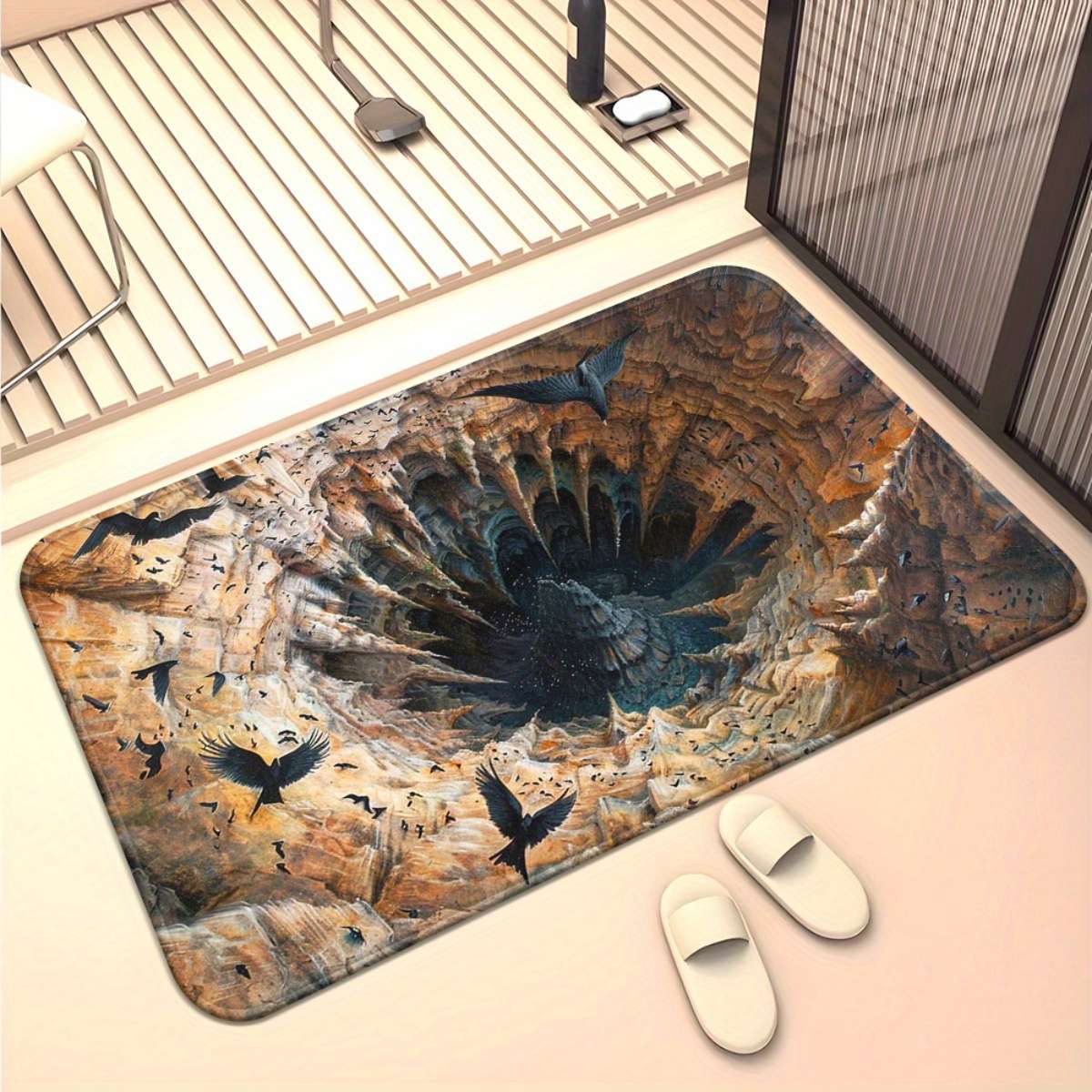 1Pc 23.6x35.4inch 60x90cm Floor Mat