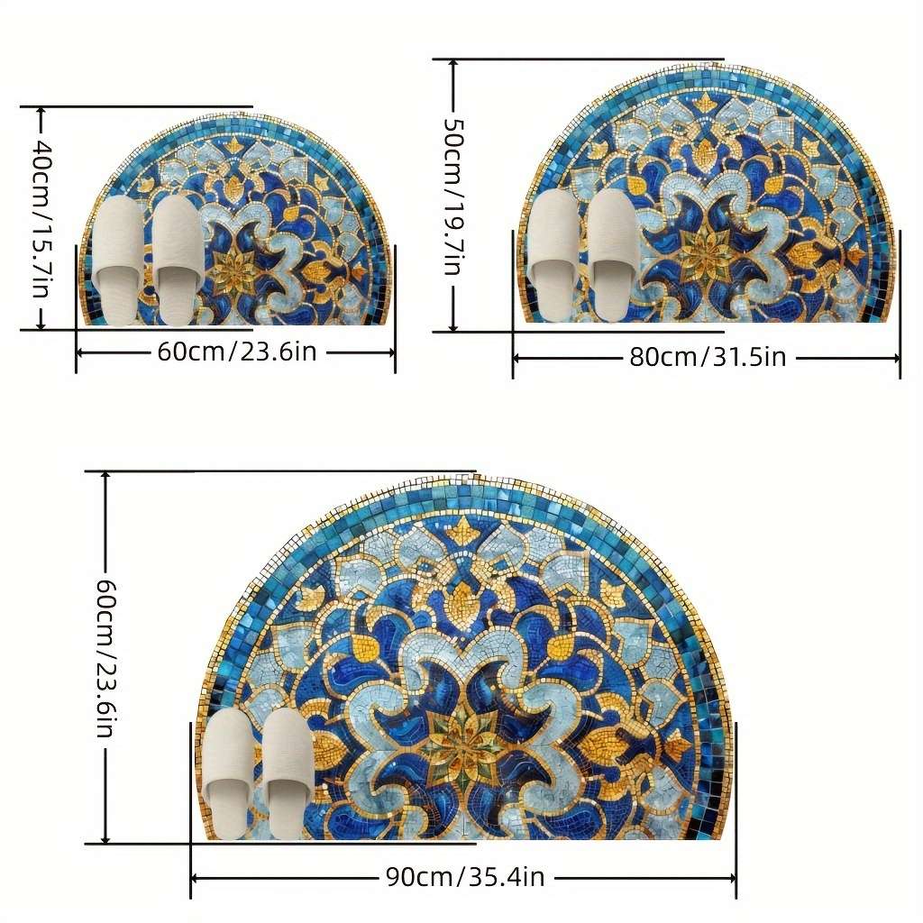 1Pc 60x90cm 23.62x35.43inch Floor Mat