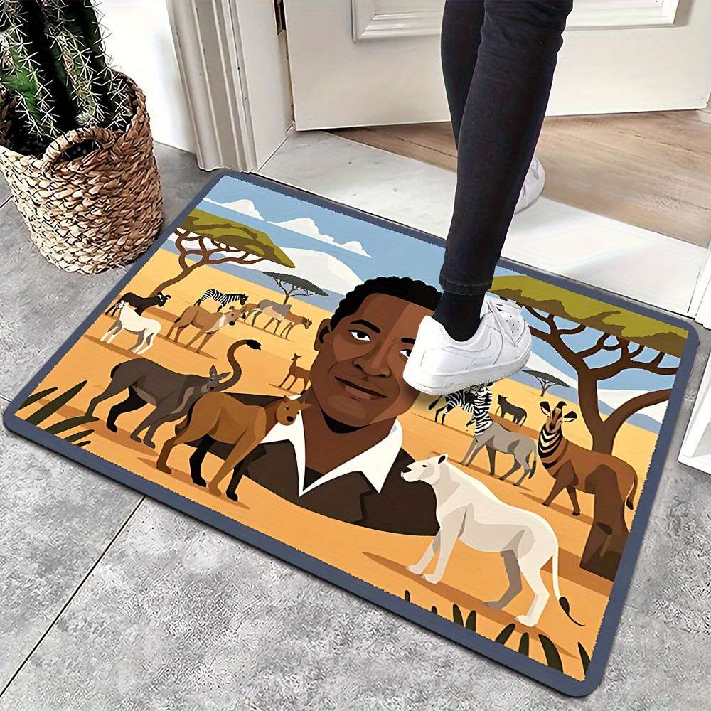 1Pc 19.69x31.50inch 50x80cm Floor Mat