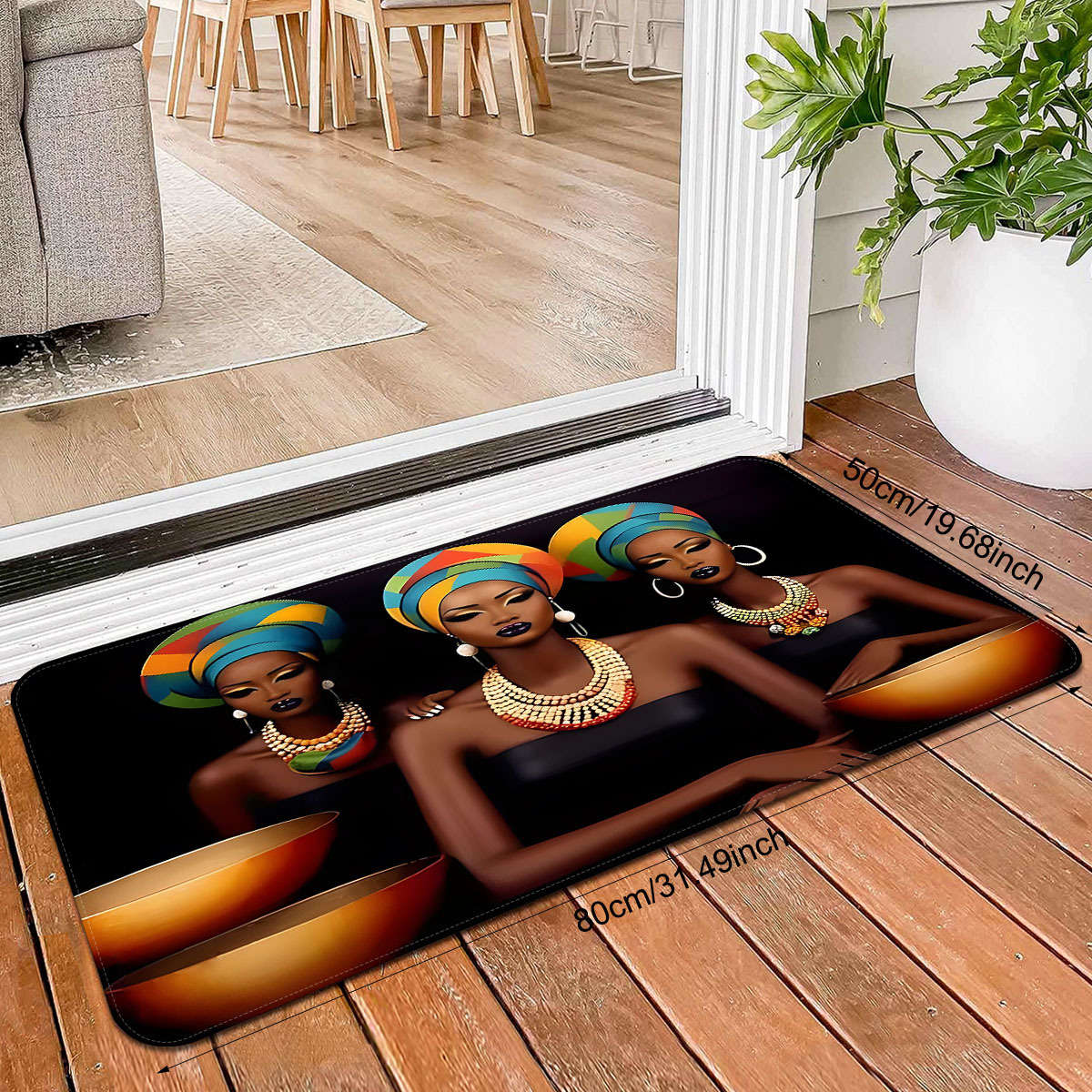 1Pc 24x35.4inch 60x90cm Floor Mat