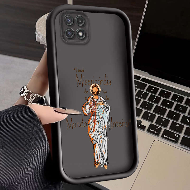 1pc Black For Samsung Galaxy A06 Phone Cases