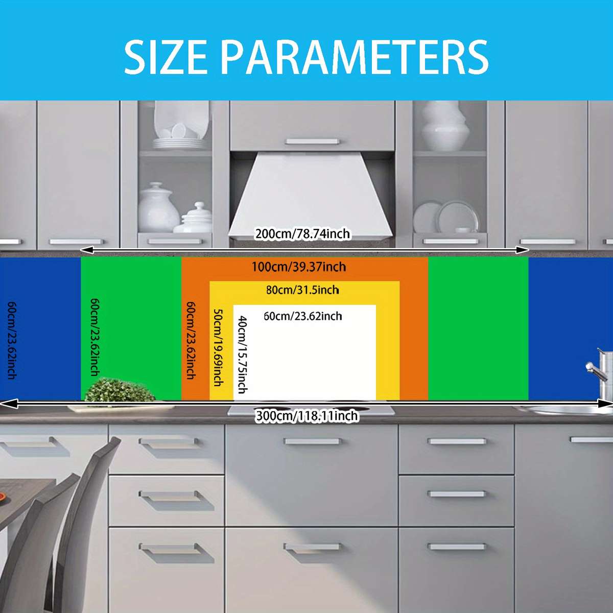 1PC Wall Stickers40x60cm 15.75x23.62inch