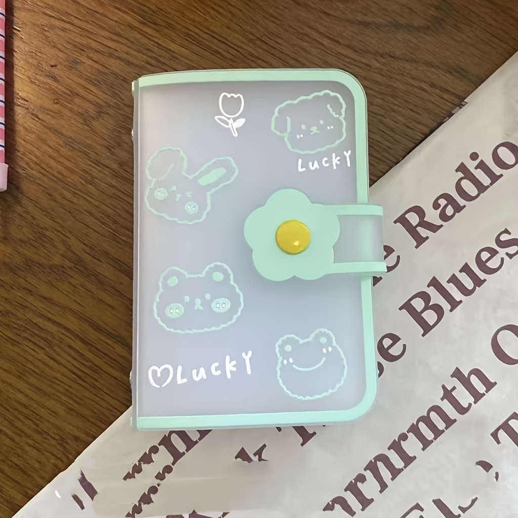 Sunflower Snap Ins Style Cute Fruit Animal Pattern Female Card Holder Small And Large Capacity