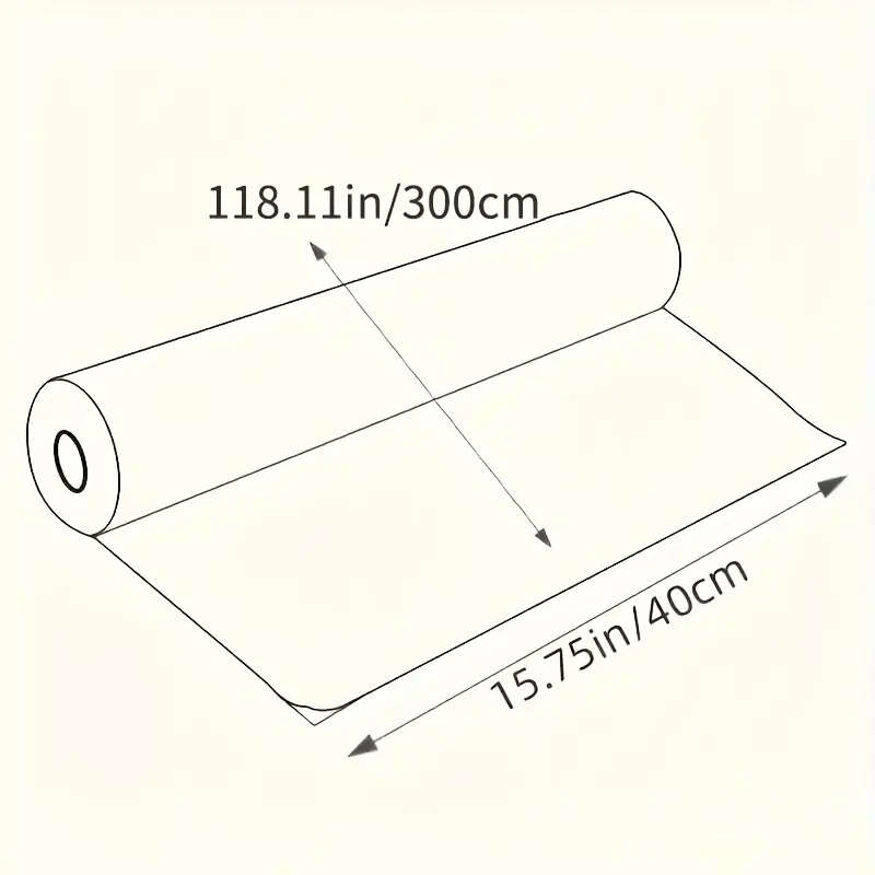 1 Roll Of 300cm*40cm Thick Textured Floor Stickers