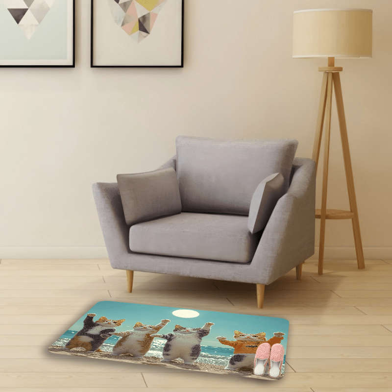 1Pc 50x80cm 19.7x31.4inch Floor Mat