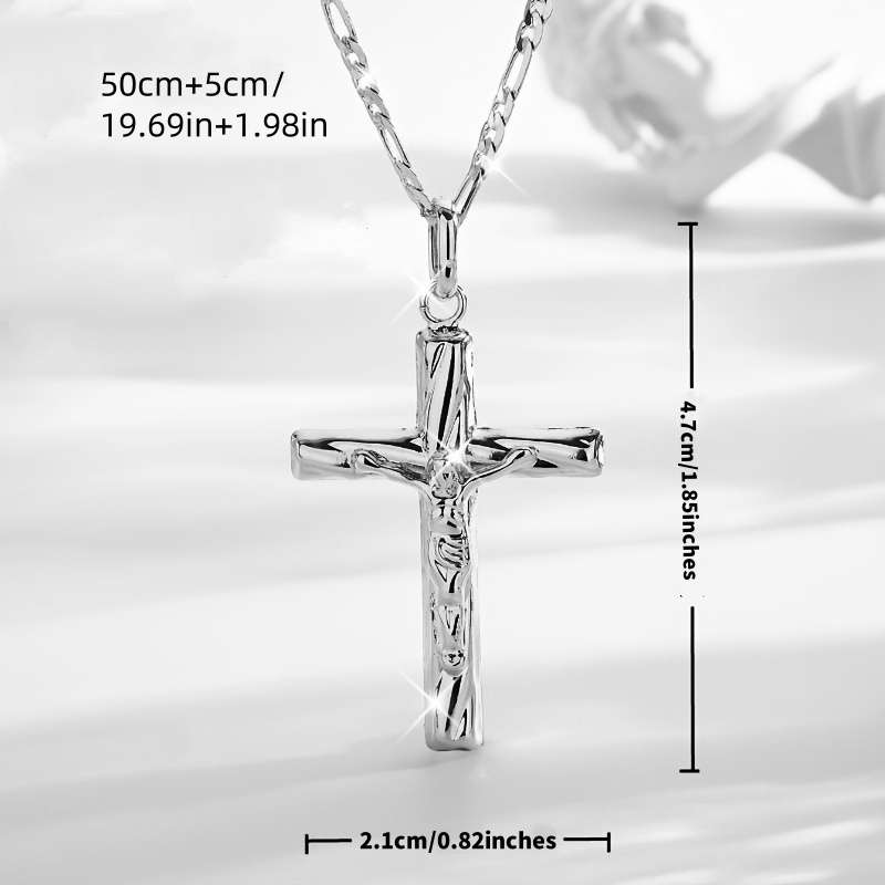 1 Piece Golden Jesus Theme Pendant