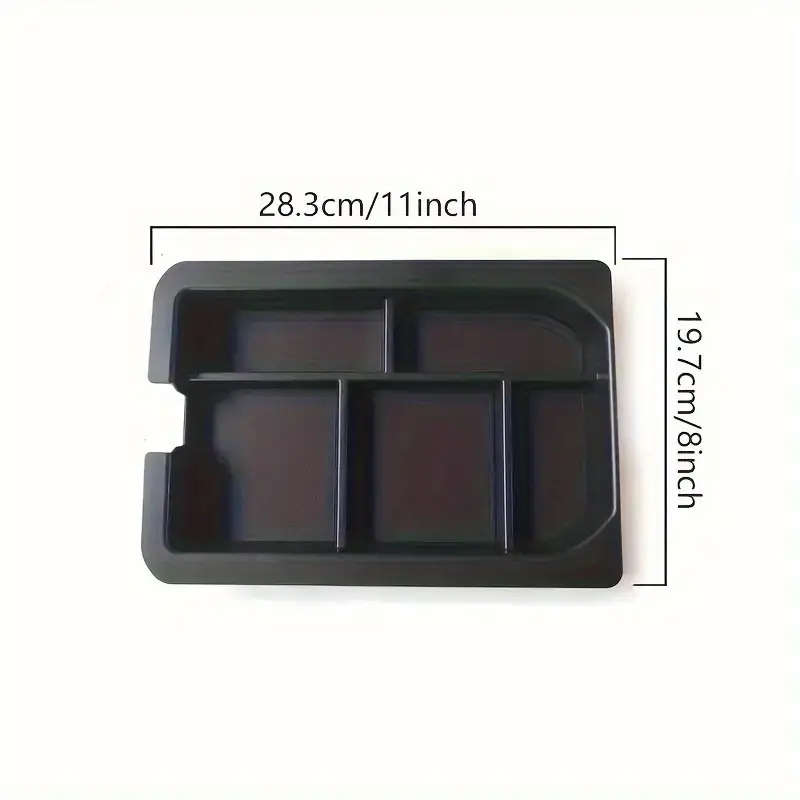 Armrest Box Secondary Storage Organizer For Toyota Land Cruiser Prado LC250