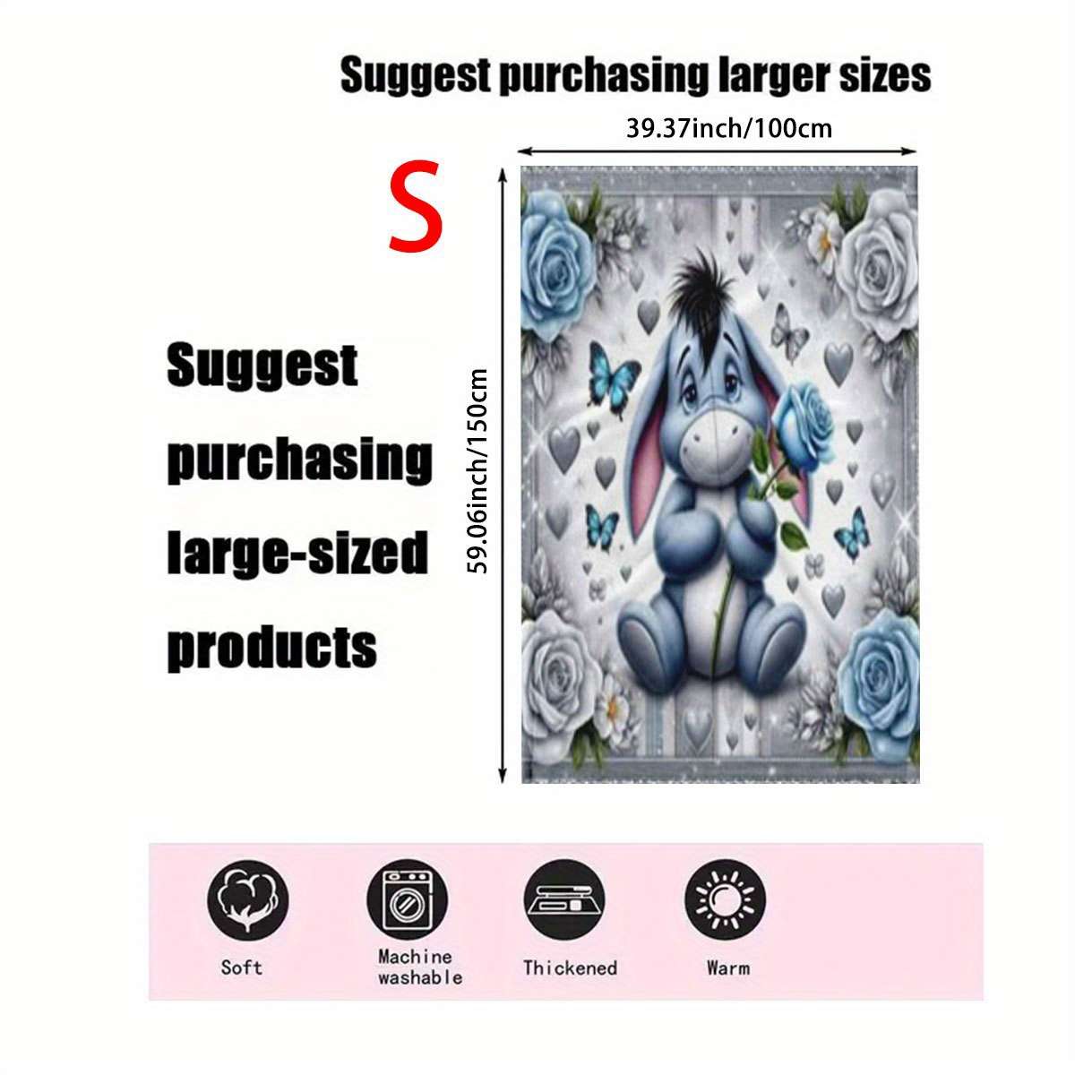 1ps Blanket Size 150X200Cm