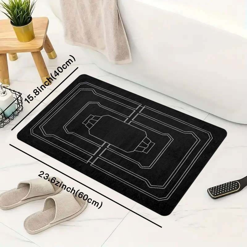 1Pc 40x60cm 15.8x23.6inch Floor Mat