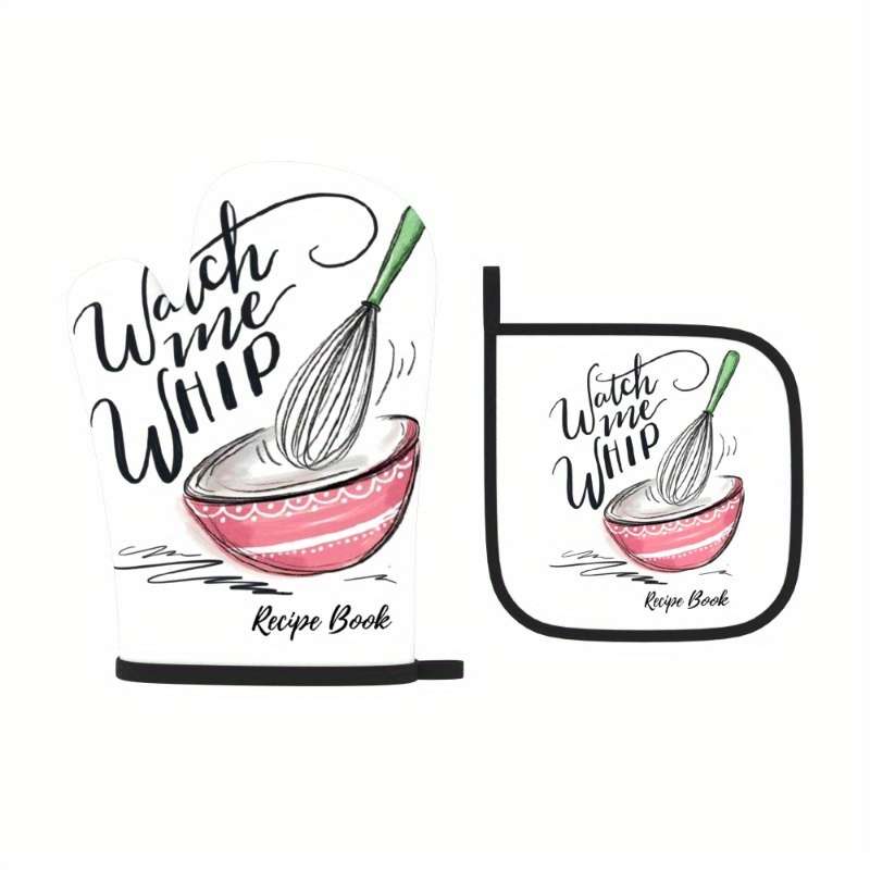 2Pack Heat Resistant Oven Mitts And Potholders