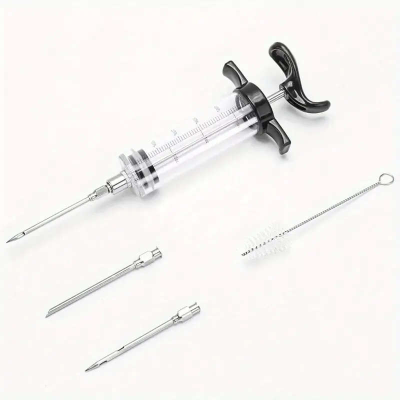 Stainless Steel Meat Marinade Syringe