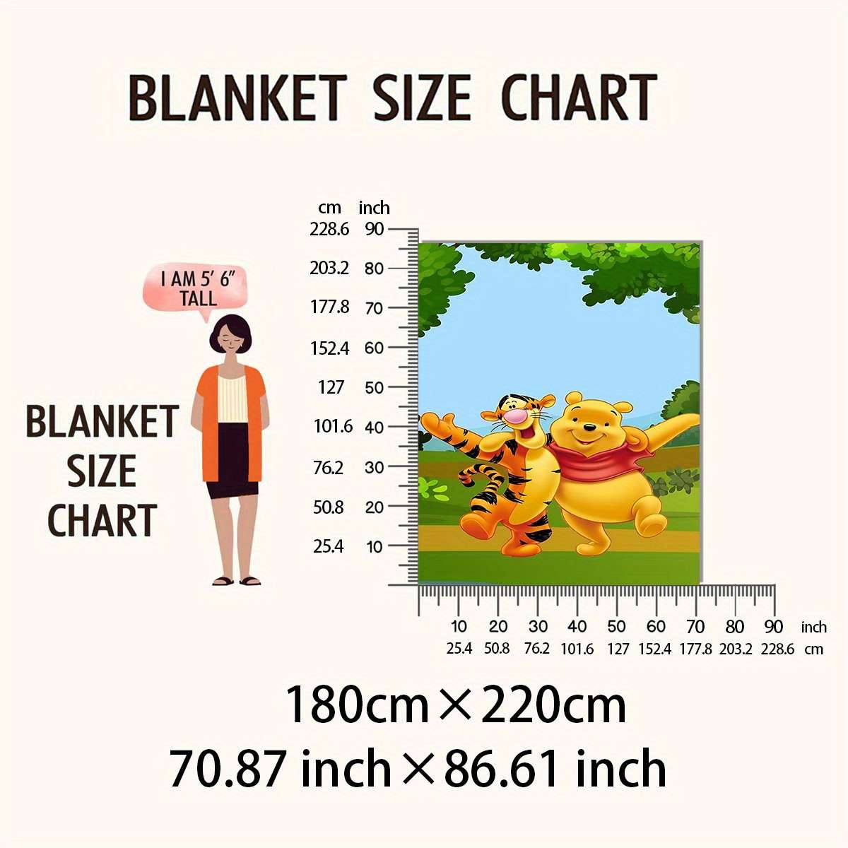 Blanket Size 70Inch  1.8M  Style Burrito