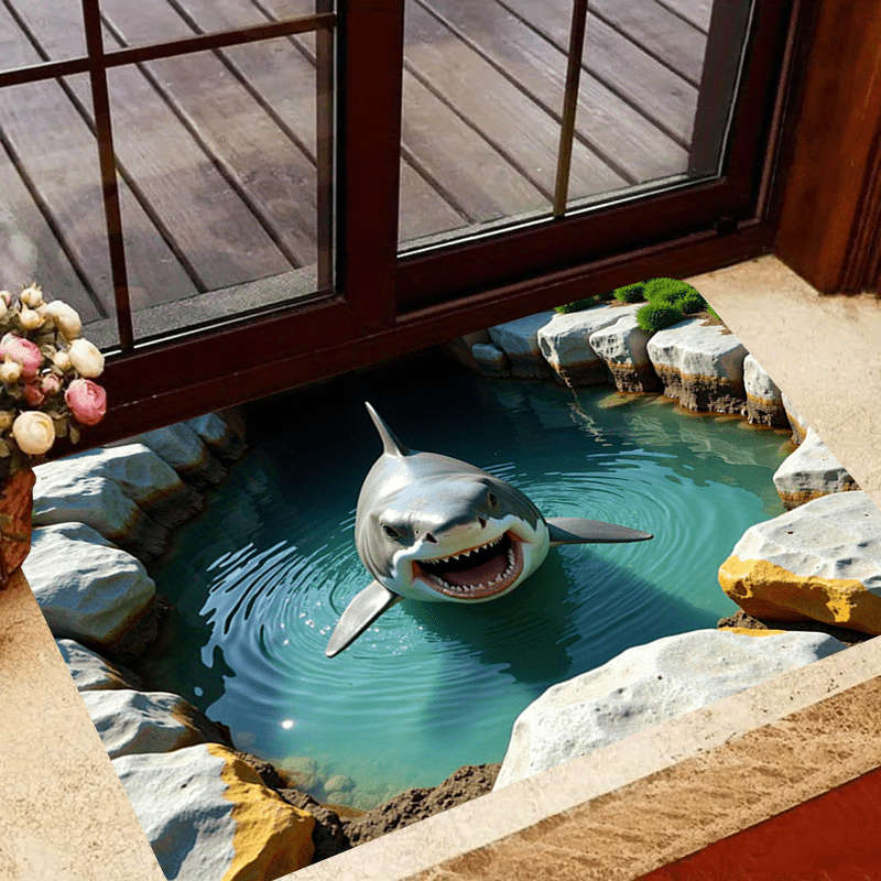 1Pc 15.75x23.62inch 40x60cm Floor Mat