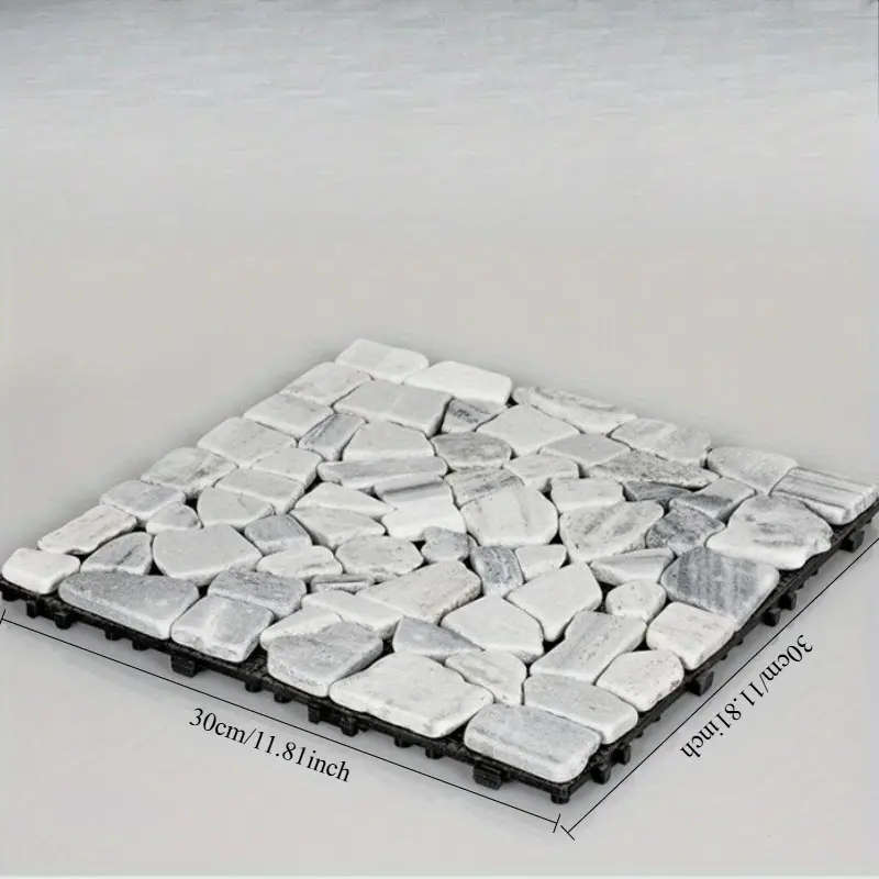 Outdoor Decking Interlocking Floating Panels