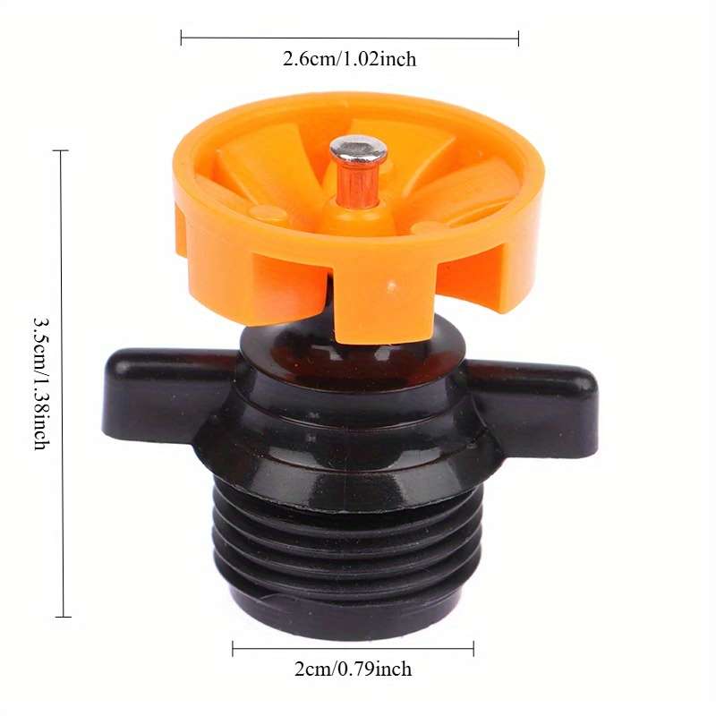 5Pcs Thread Rotating Sprinkler Nozzles