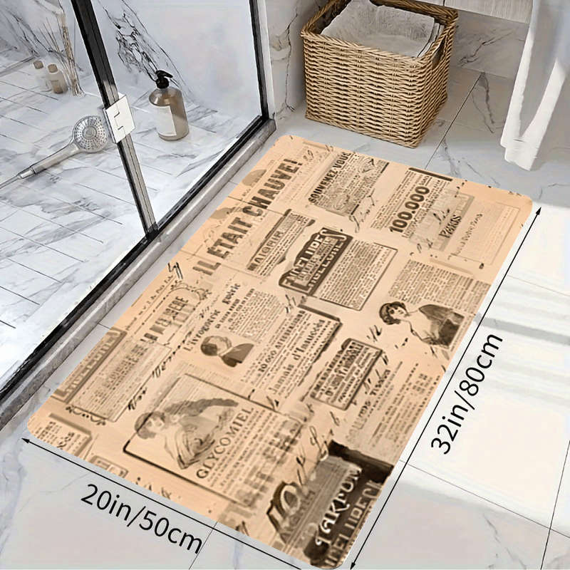 1Pc 50x80cm Floor Mat