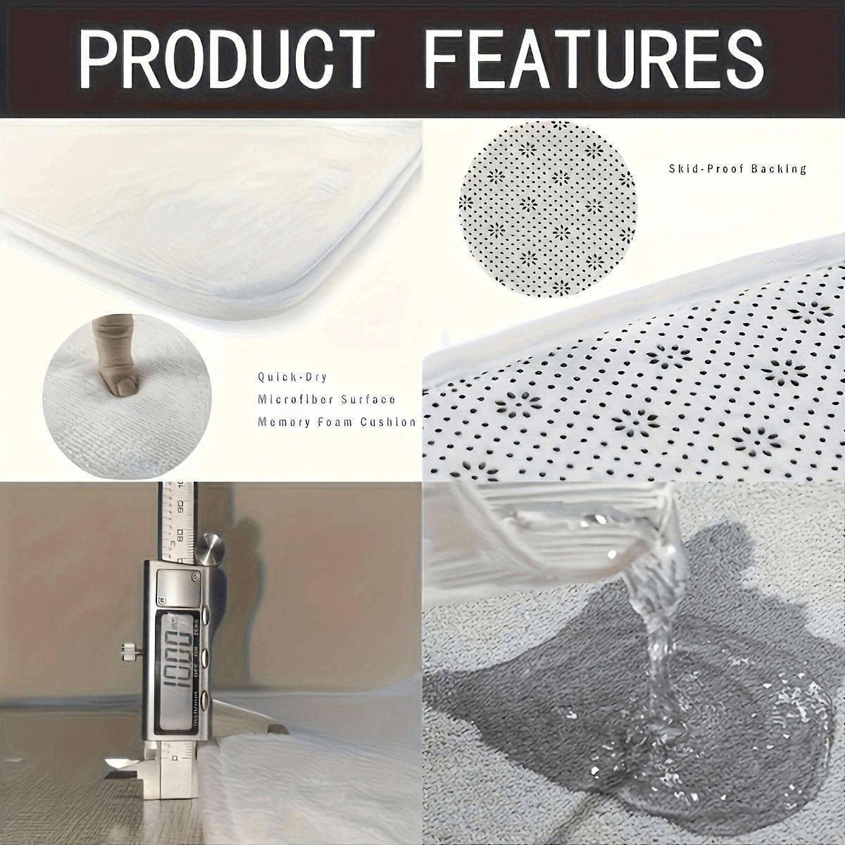 19.68x31.49inch 50x80cm Floor Mat