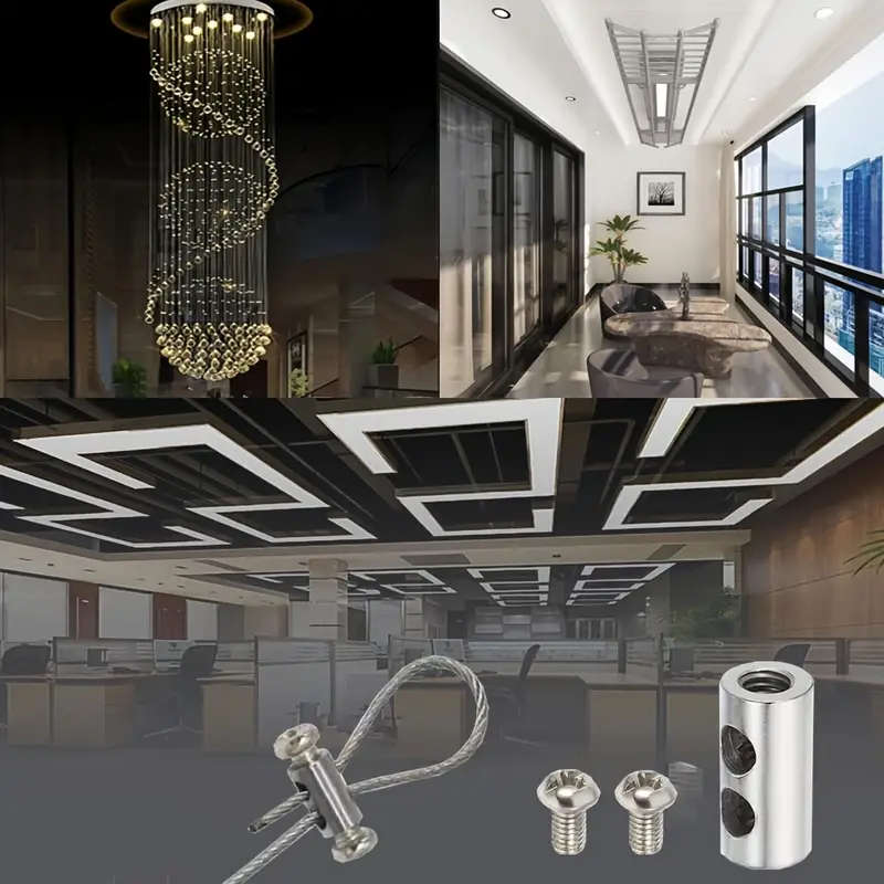 20 Adjustable Upgraded Wire Rope Cable Clamps