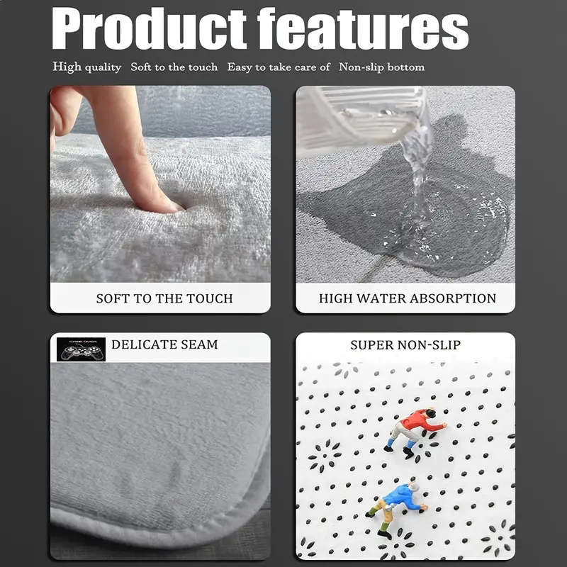 1Pc 40x60cm Floor Mat