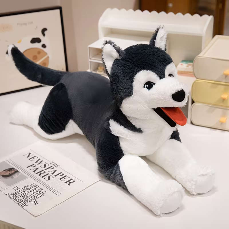 1 x Husky Dog Plush Toy