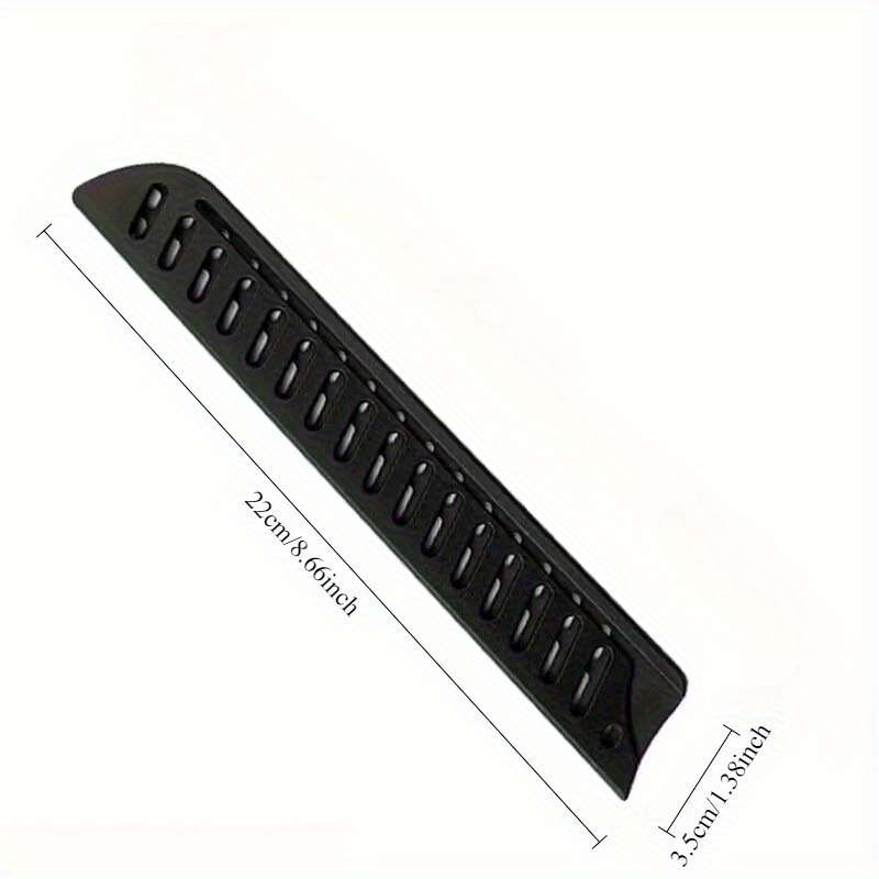 5pcs Black Chef Knife Sleeves Durable Polypropylene Sheath for Outdoor Kitchen Use Protect