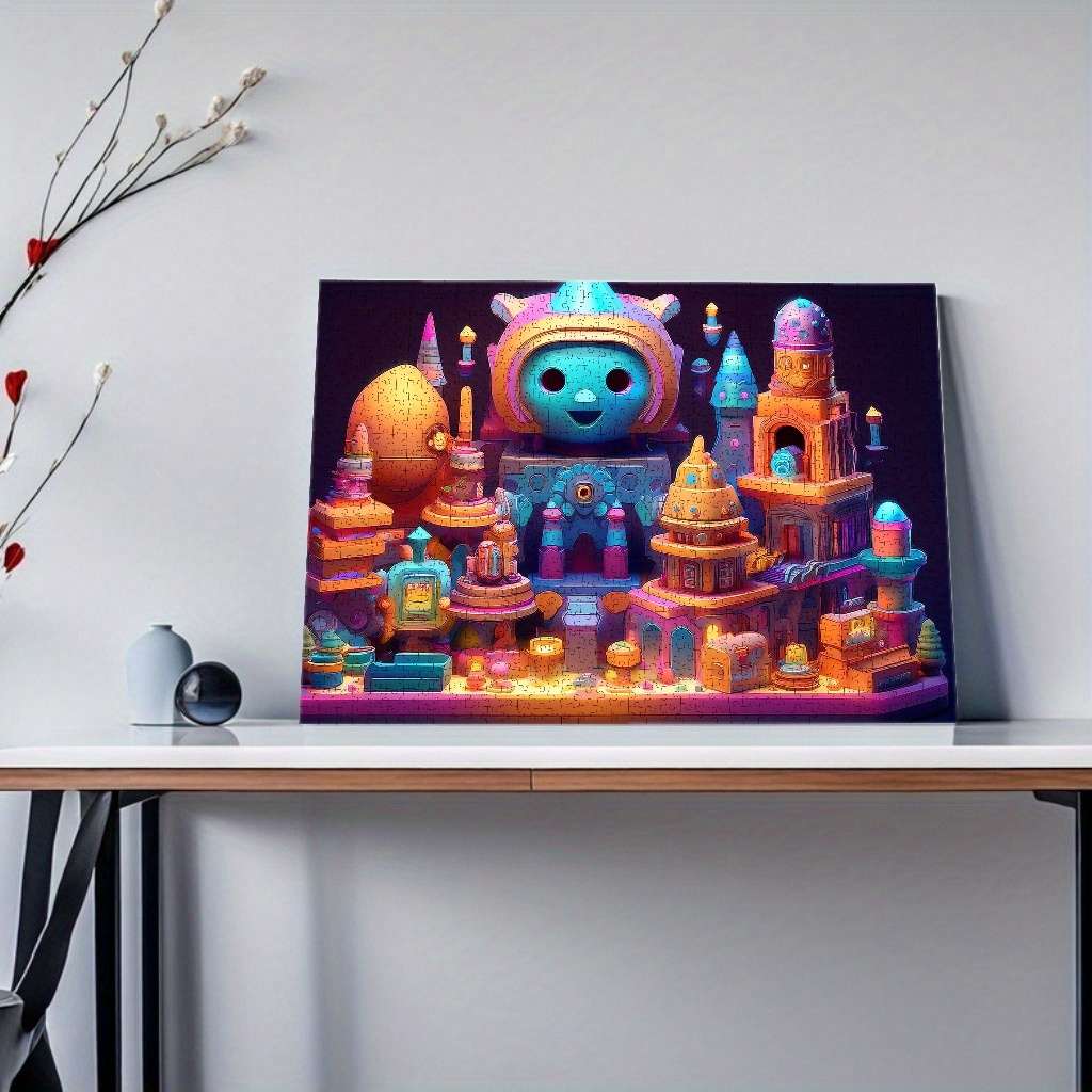 1000 Piece Mini Paper Jigsaw Puzzle