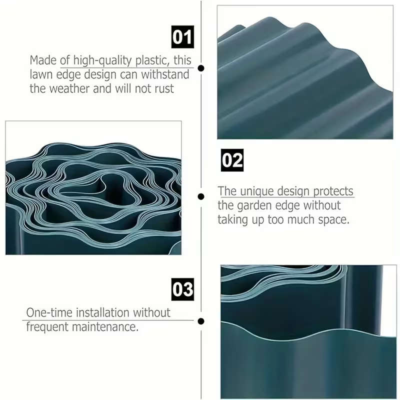 Army Green Flexible Garden Fence