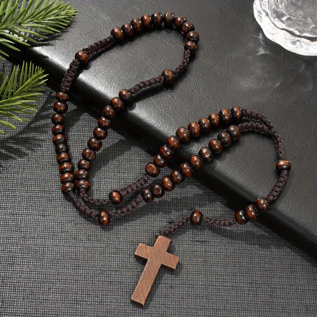 Light Brown 1 Jesus Theme Pendant