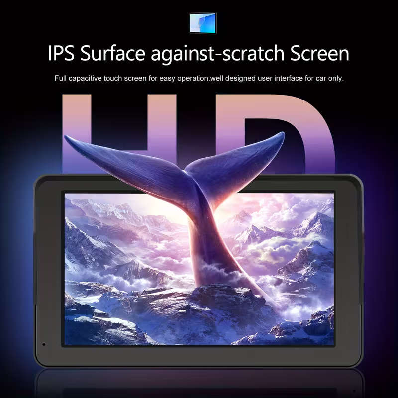 7" Wireless CarPlay Android Auto touch HD screen With Rearview Camera