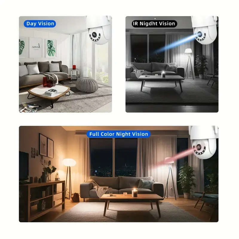 Waterproof Outdoor Smart WIFI PTZ Security HD Camera