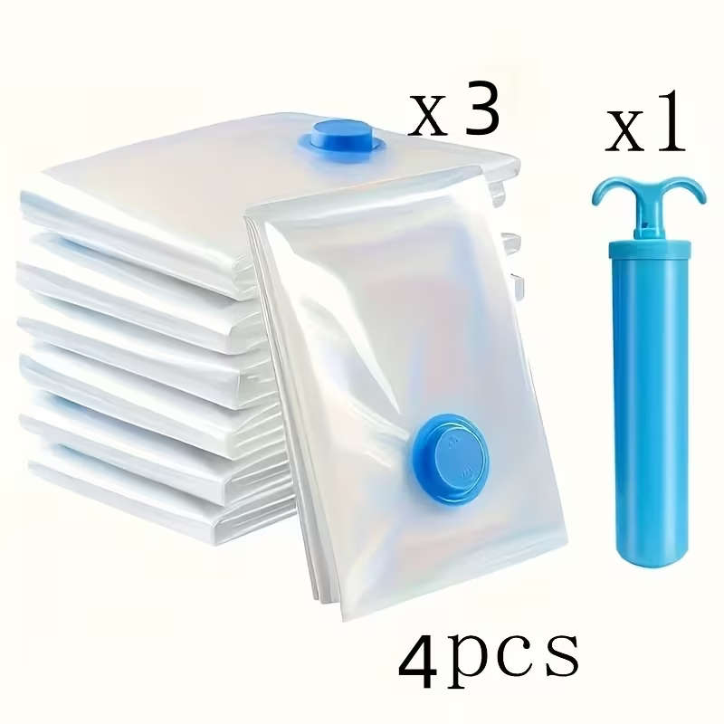 4 Extra Large Vacuum Storage Bags Set