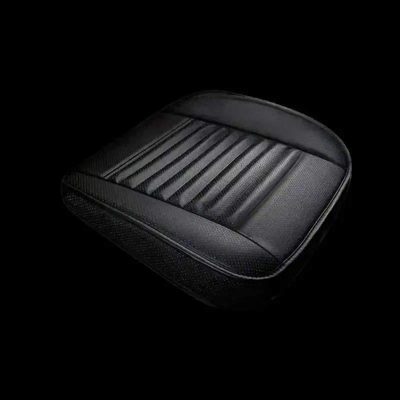 2 Pieces Universal Breathable Faux Leather Car Seat Covers