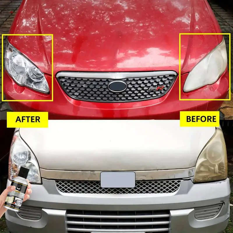 Headlight Restoration Kit Quick Fix For Oxidation Yellowing Scratches Easy-To-Use Polishing Comp