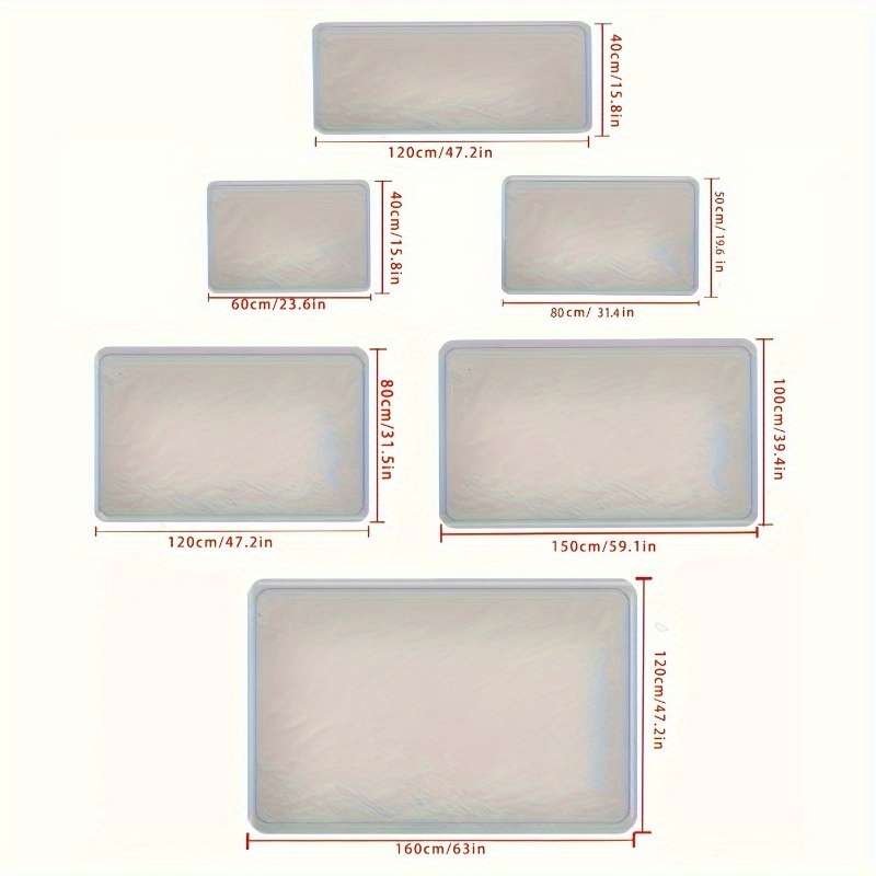 1Pc 31.49x47.24inch 80x120cm Floor Mat