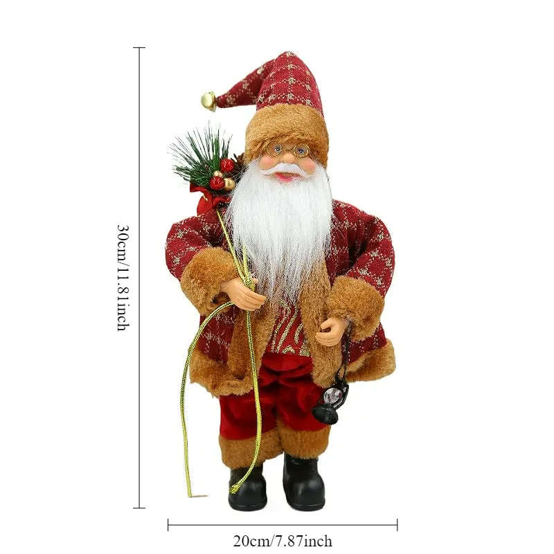30cm Santa Claus Statue