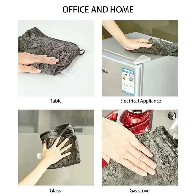 5-Pack Luxury Microfiber Car Wash Towels