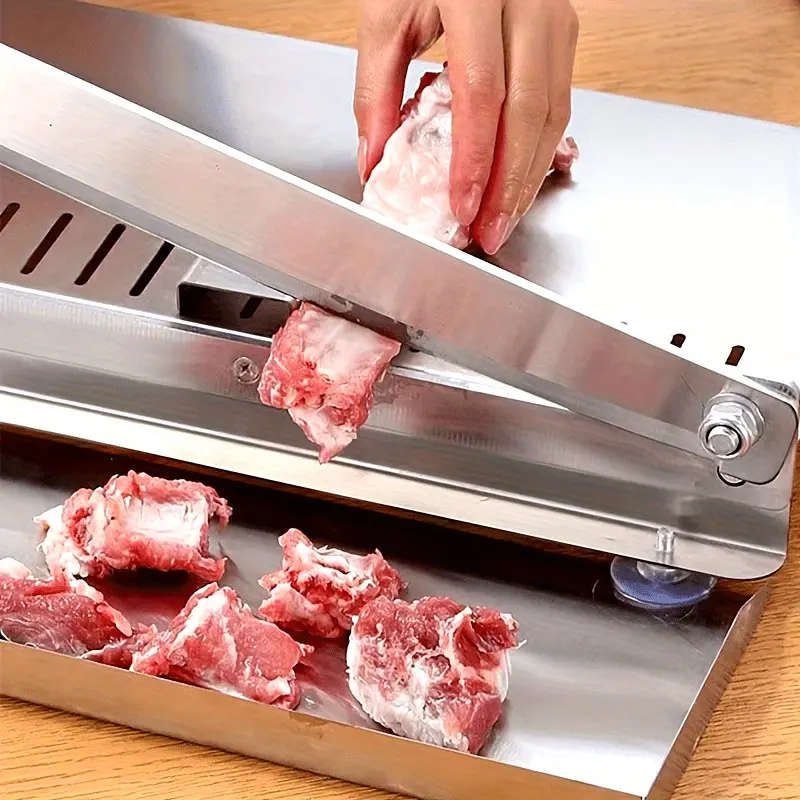 Easy To Clean Stainless Steel Manual Meat Slicer