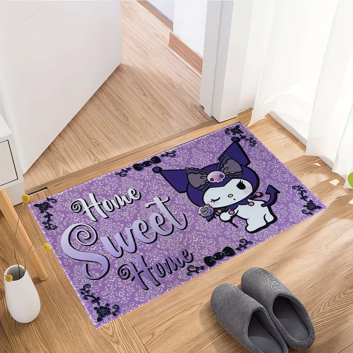 Purple 19.68x31.49inch 50x80cm Floor Mat