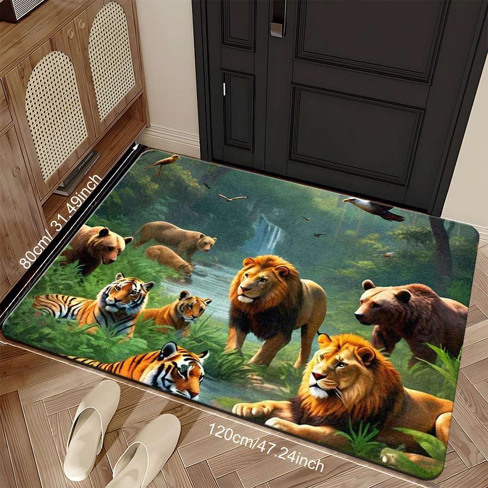 1Pc 15.7x23.6inch 40x60cm Floor Mat