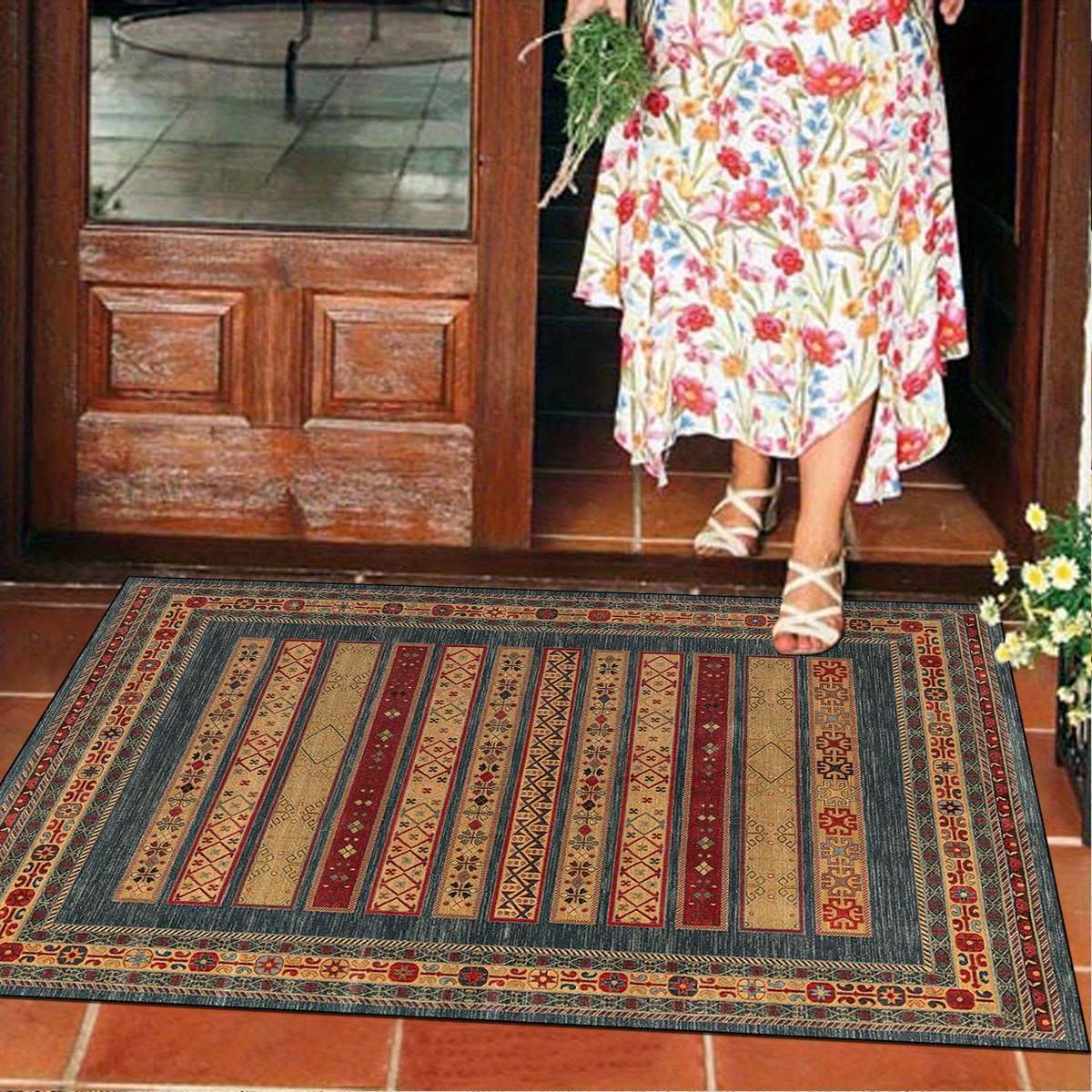 1Pc 50x80cm 19.69x31.5inch Floor Mat