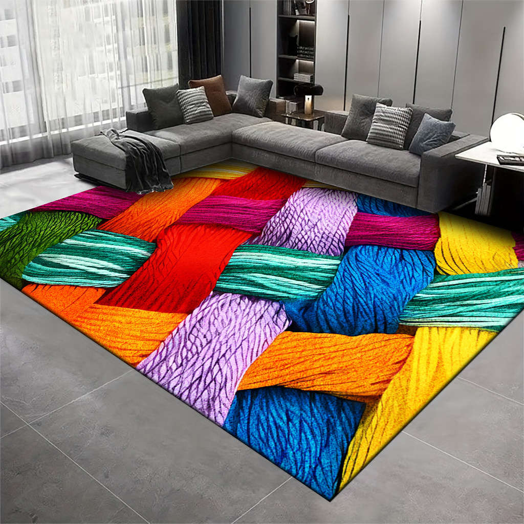 1Pc 160.02x200.66cm 16Ox23Ocm Floor Mat