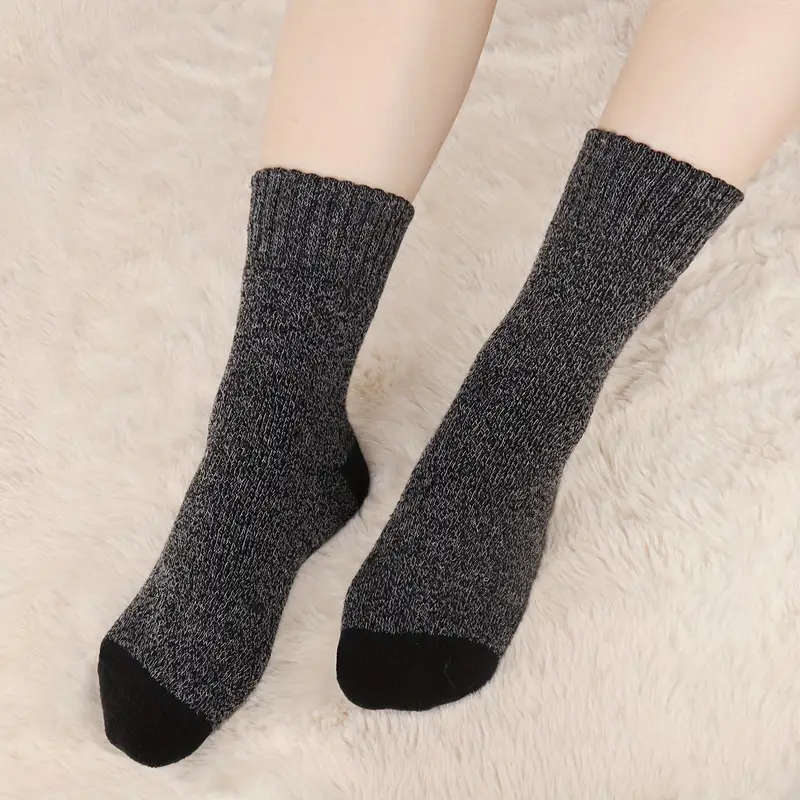 5 Pairs Of Warm Winter Socks For Men