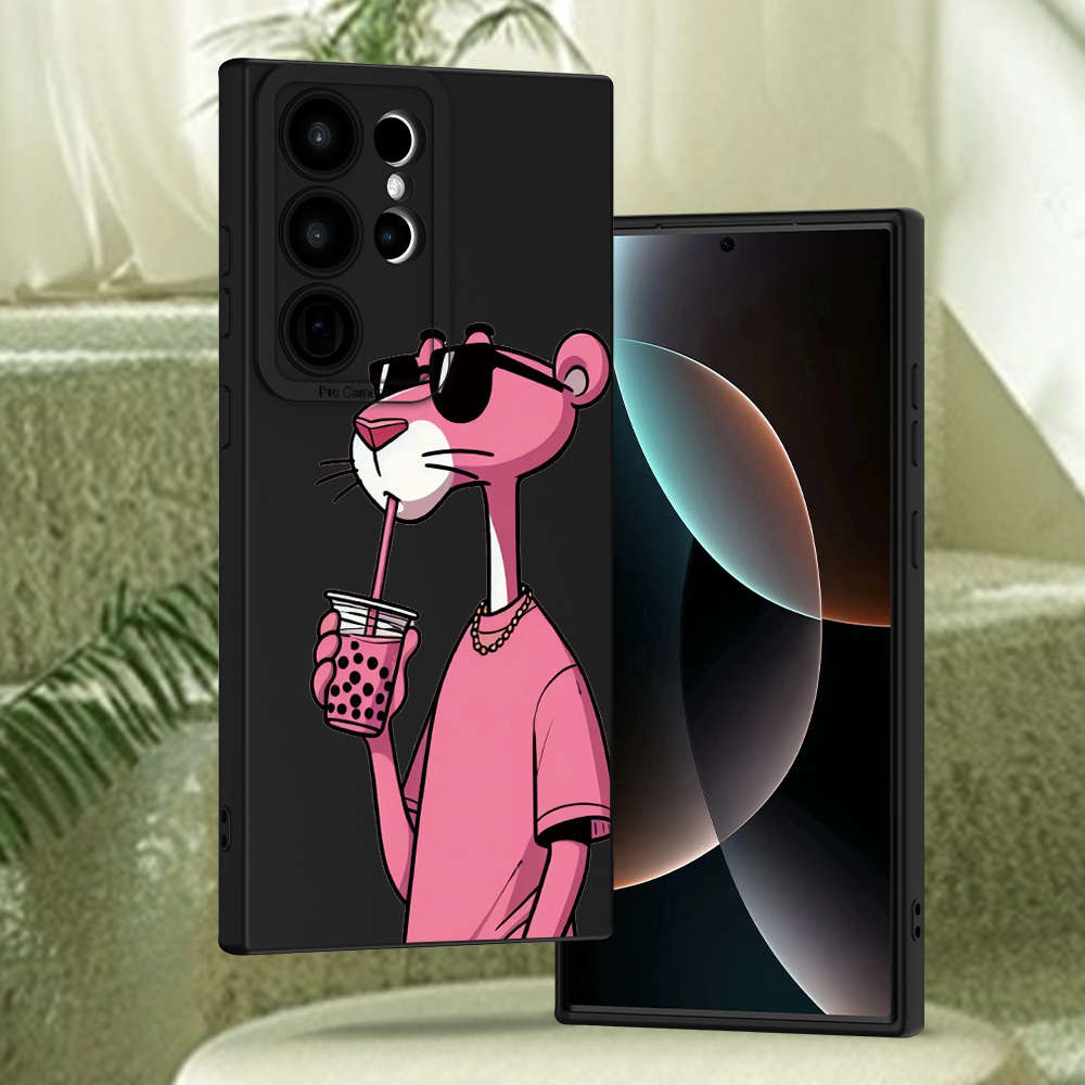 1pc Black For Samsung Galaxy S24 Ultra Phone Cases