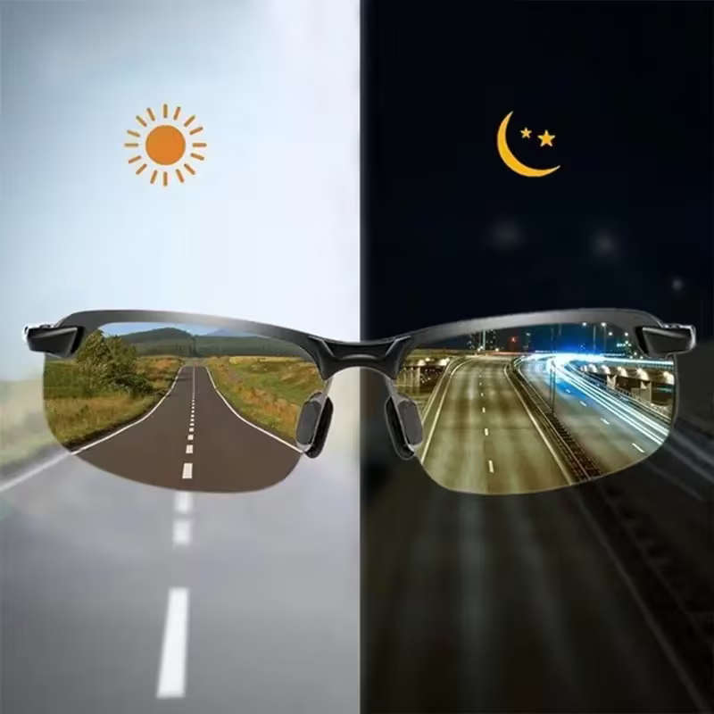 Suitable For Day And Night Fashion Glasses - Durable PC Frame And Lenses