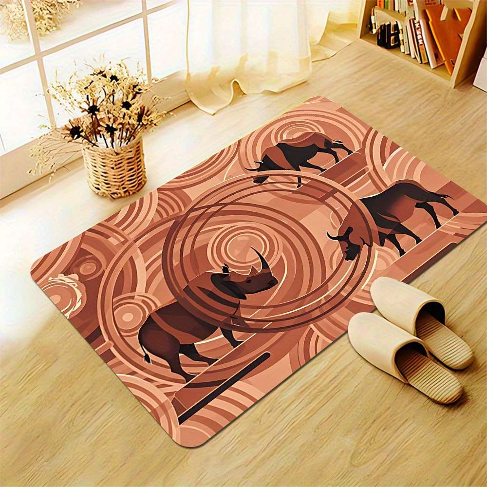 1Pc 23.62x35.43inch 60x90cm Floor Mat