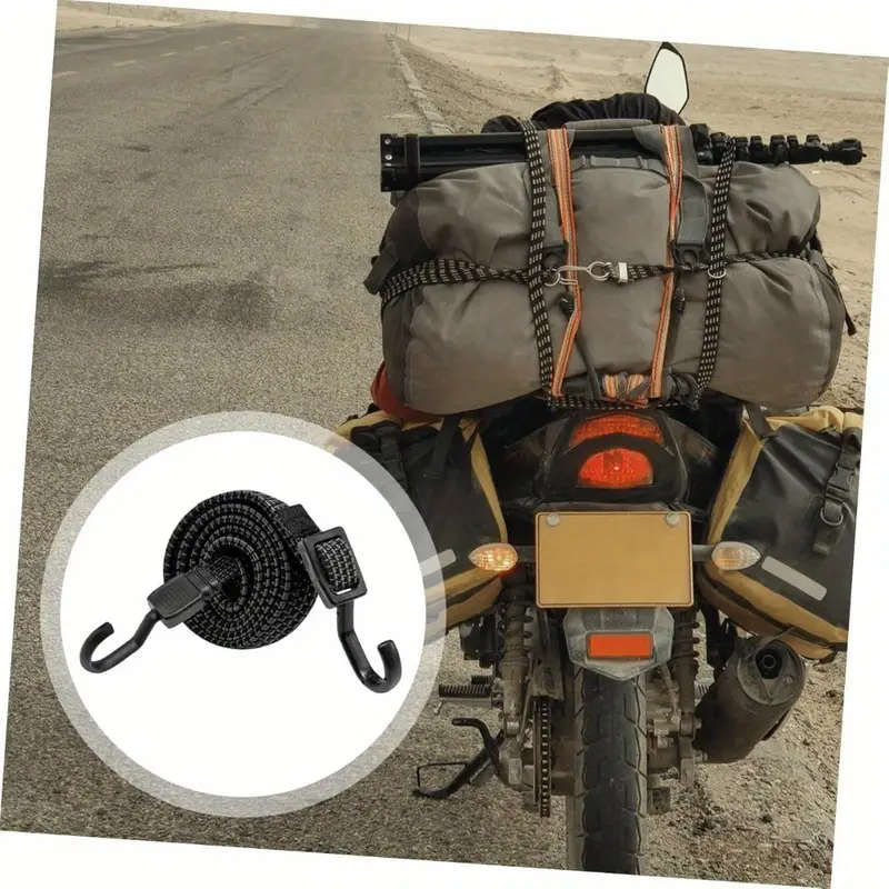 5 Pieces Of Heavy-Duty Bungee Cords